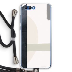 Baca: Honor 10 Transparant Hoesje met koord