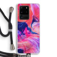 Earth And Ocean: Samsung Galaxy S20 Ultra Transparant Hoesje met koord