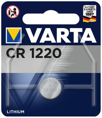 VARTA coin cell cr1220 lithium 3v 1 blister