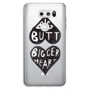 Big butt bigger heart: LG V30 Transparant Hoesje