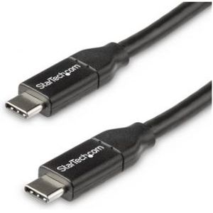 StarTech.com USB-C naar USB-C kabel met 5A/100W Power Delivery M/M 50 cm USB 2.0 USB-IF certificatie