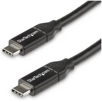 StarTech.com USB-C naar USB-C kabel met 5A/100W Power Delivery M/M 50 cm USB 2.0 USB-IF certificatie