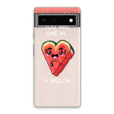 One In A Melon: Google Pixel 6 Transparant Hoesje
