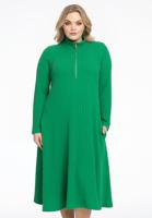 Yoek Trui-jurk met rits | Groen | Maat 38/40 Yoek Trui-jurk met rits | Groen | Maat 38/40