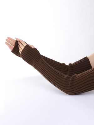 Eenvoudig Warm Halve vinger Handschoenen Eenvoudig Warm Halve vinger Handschoenen