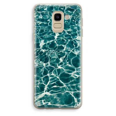 Weerkaatsing water: Samsung Galaxy J6 (2018) Transparant Hoesje