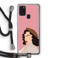Confidence: Samsung Galaxy A21s Transparant Hoesje met koord