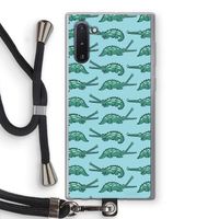Kroko: Samsung Galaxy Note 10 Transparant Hoesje met koord