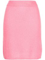 Cashmere In Love minijupe Ula en maille fine - Rose