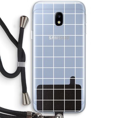Rooster 2: Samsung Galaxy J3 (2017) Transparant Hoesje met koord