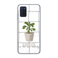 Kamerplant op vensterruit: Samsung Galaxy A03s Transparant Hoesje