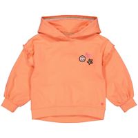 Quapi Meisjes sweater - Amber - Fushion koraal - thumbnail