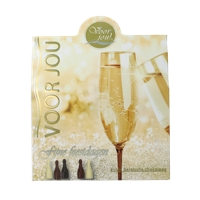 Wensdoosje trendy fijne feestdagen 100 Gram