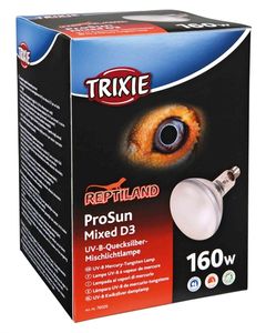 TRIXIE REPTILAND PROSUN MIXED D3 UV-B LAMP ZELFSTARTEND 160 WATT 11,5X11,5X28,5 CM