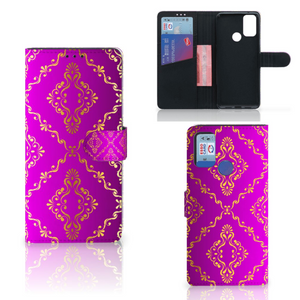 Wallet Case Alcatel 1S (2021) Barok Roze