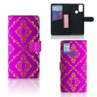 Wallet Case Alcatel 1S (2021) Barok Roze - thumbnail