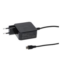 TOSHIBA Yanec usb-c wandlader 45w zwart TOSHIBA Yanec usb-c wandlader 45w zwart