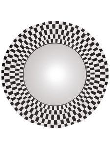 Fornasetti miroir Egocentrismo à design convexe - Blanc