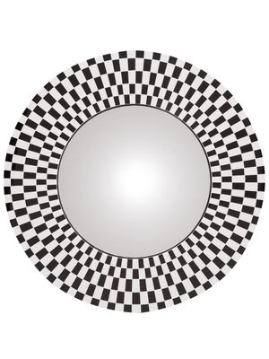 Fornasetti miroir Egocentrismo à design convexe - Blanc