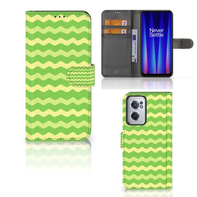 OnePlus Nord CE 2 | Telefoon Hoesje | Waves Green