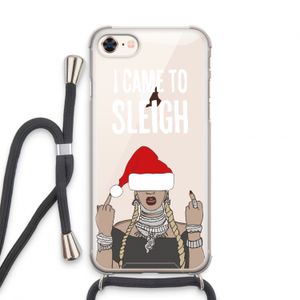Came To Sleigh: iPhone 7 Transparant Hoesje met koord
