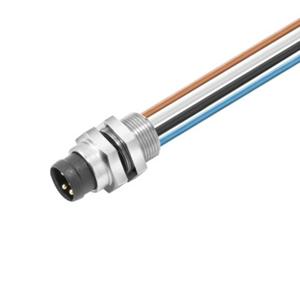 Weidmüller 1861290000 Sensor/actuator inbouwconnector M8 Aantal polen: 4 Stekker, inbouw 1 stuk(s)