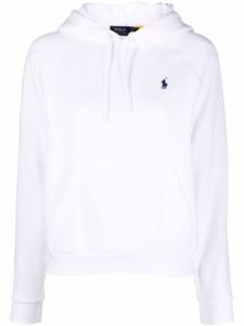 Polo Ralph Lauren hoodie à logo brodé - Blanc