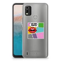 Nokia C21 Plus | Sillicone Back Cover | Popart Princess