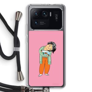 Visknuffel: Xiaomi Mi 11 Ultra Transparant Hoesje met koord