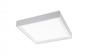 SG LED Disc 285x285 wit 2700K LED 22W 2080 lumen sensor vierkant armatuur aluminium poedercoating
