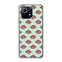 Lipjes: Xiaomi Mi 11 Transparant Hoesje Lipjes: Xiaomi Mi 11 Transparant Hoesje