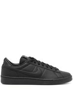 Black Comme Des Garçons x Nike baskets en cuir à lacets - Noir