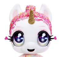 MGA Entertainment Glitter Babyz - eenhoornpop - Witte regenboog (Lunita Sky) pop - thumbnail