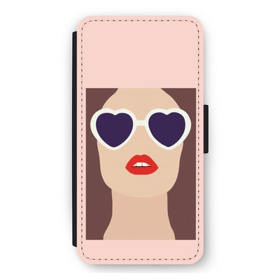 Red lips: iPhone 11 Flip Hoesje