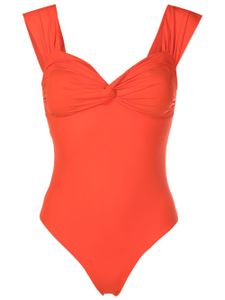 Clube Bossa maillot de bain Margareta à détail torsadé - Orange