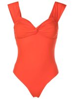 Clube Bossa maillot de bain Margareta à détail torsadé - Orange - thumbnail