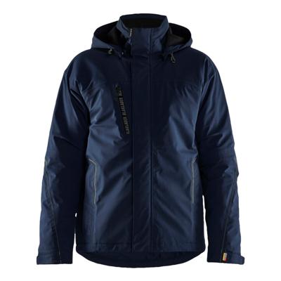 Blåkläder 4484 winterjas 4-weg stretch - blauw/zwart maat XXL