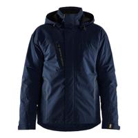 Blåkläder 4484 winterjas 4-weg stretch - blauw/zwart maat XXL - thumbnail