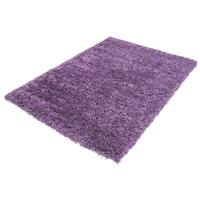 Hoogpolig Vloerkleed Shaggy Plus 5cm hoogte - paars/lila-80 x 150 cm