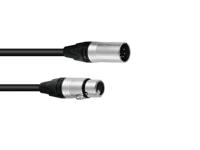 PSSO DMX Cable XLR 5-pin 20m bk Neutrik