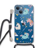 Fantasiewereld: iPhone 13 mini Transparant Hoesje met koord