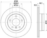 Remschijf 8DD355128361