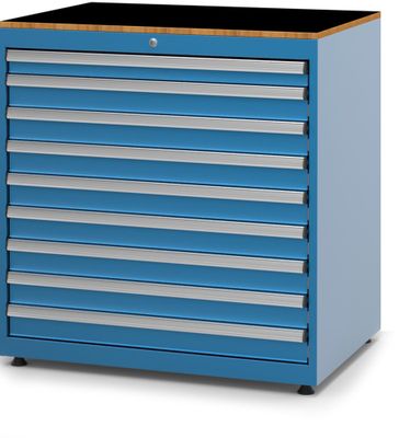 Huvema BLUE-LINE Werkplaatskast BL 8D 1010x725x1000 C - K11101 - K11101