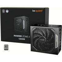 Be Quiet! power zone 2 modulaire 1200 watt voeding (zwart, 1x 12v-2x6, 3x pcie)