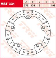 TRW Remschijf, remschijven voor de moto, MST331