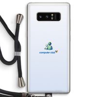 MSN: Samsung Galaxy Note 8 Transparant Hoesje met koord