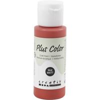 Creativ Company Plus color acrylverf, kerstrood, 60 ml/ 1 fles