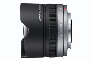 Panasonic Lumix G 3,5/8 Fisheye H-F008E Fisheye-objectief f/22 - 3.5 8 mm