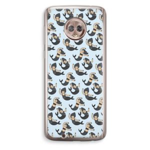 Zeemeermin: Motorola Moto G6 Transparant Hoesje