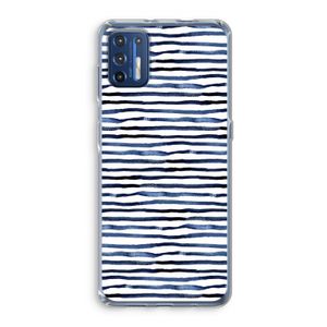 Verrassende lijnen: Motorola Moto G9 Plus Transparant Hoesje